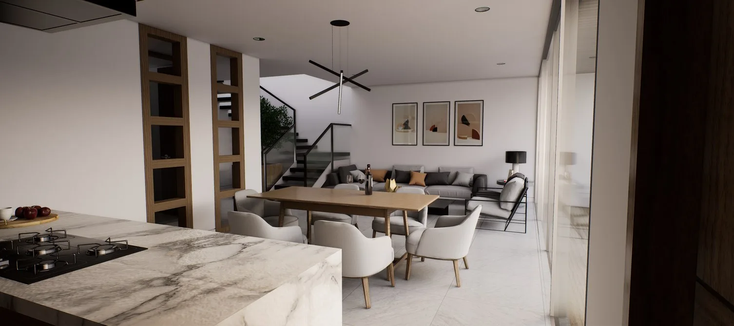 Casa PD10 Interiores Estancia
